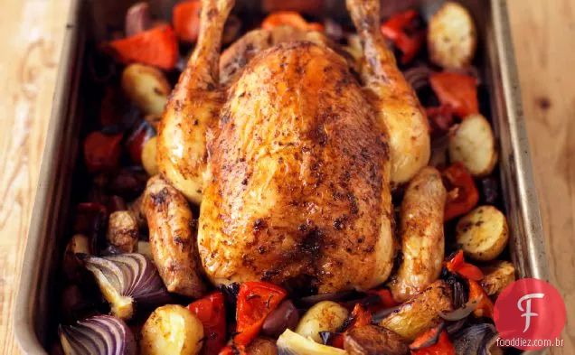 Receita De Frango Assado Ao Estilo Espanhol