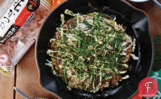 Receita Okonomiyaki Estilo Osaka