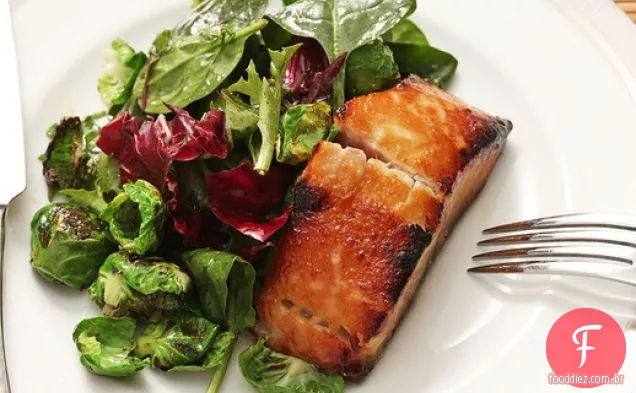 Fácil Grelhado Miso-Marinado Bacalhau Preto