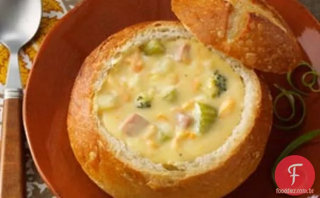 Sopa de vegetais de Priscilla