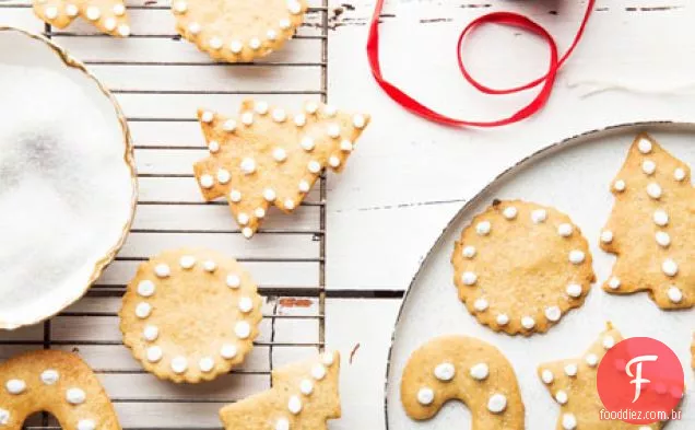 Biscoitos De Manteiga Marrom Salgados