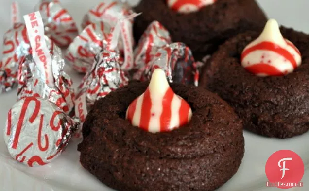 Chocolate Peppermint Blossoms