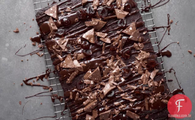 Chocolate E Cereja Dobrado Para 11: Receita De Barras Da Floresta Negra