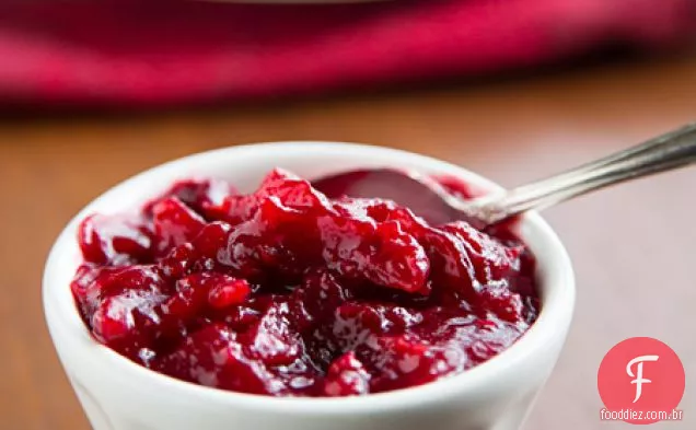 Jalapeño-Molho De Cranberry Laranja