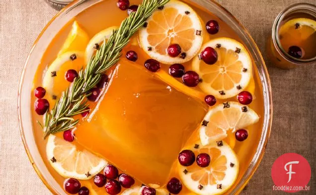 Gin Punch Torna As Festas Melhores. Aqui está uma receita para o sucesso (sensação de calor por dentro).