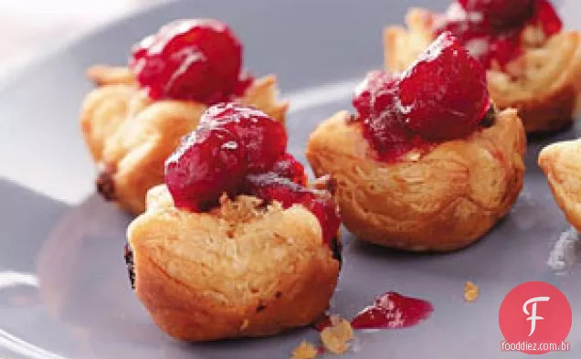 Tartlets De Cranberry-Laranja