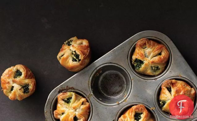 Espinafre Puffs