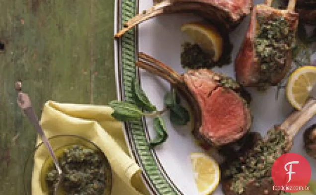 Rack De Cordeiro Com Hortelã E Alcaparras