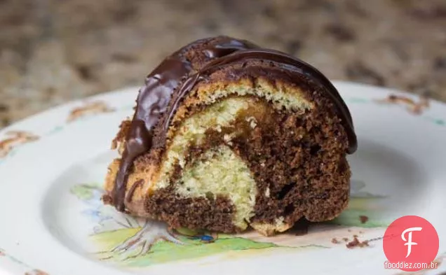 Bolo Mini Bundt Marmorizado