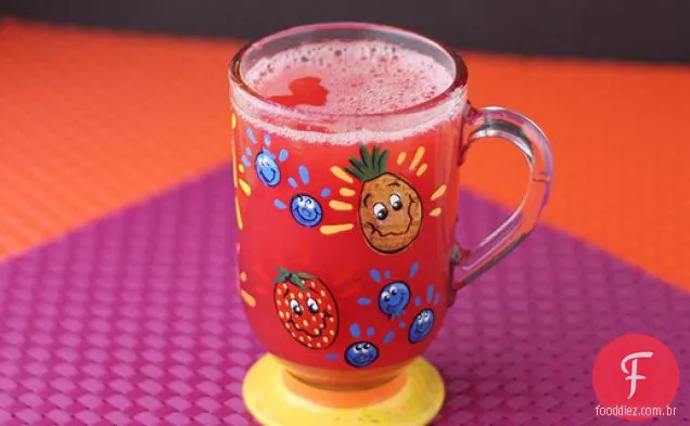 Suco De Abacaxi Rosa Simples