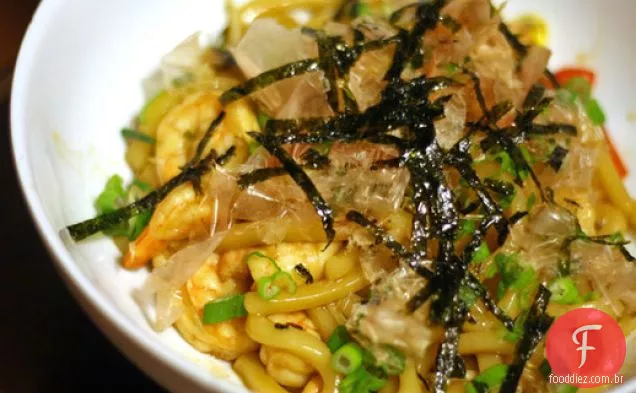 Yaki Udon Com Camarão