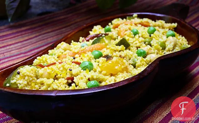 Curry De Cuscuz Laranja