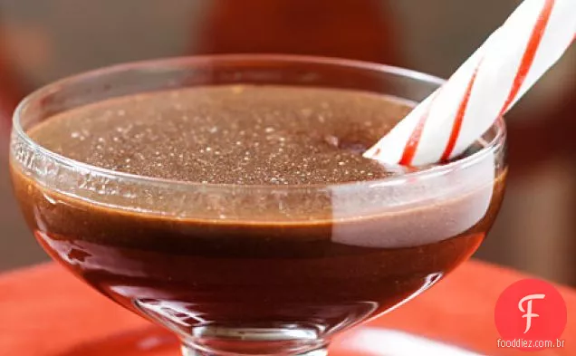 Pudim De Chocolate E Hortelã-Pimenta