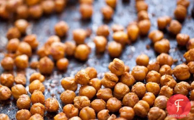 Grão-De-Bico Assado No Forno Picante