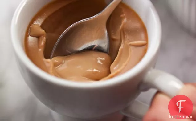 Creme de caramelo queimado de Michael Recchiuti (potes de Creme)