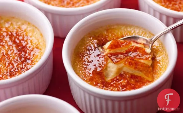 Eggnog Crème Brûlée