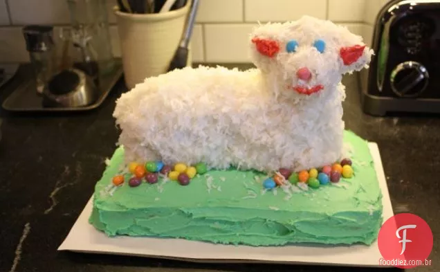 Receita De Bolo De Cordeiro De Páscoa
