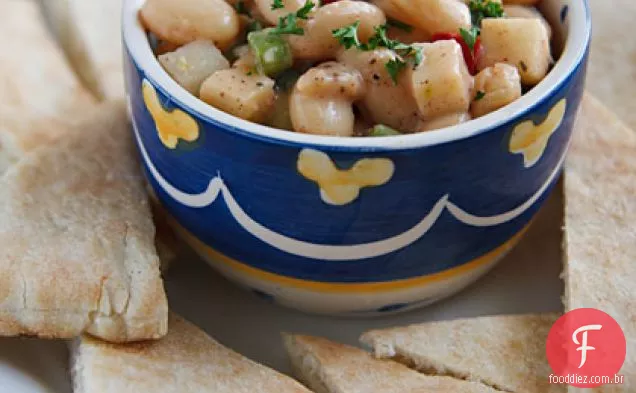 Salada De Feijão branco com Za'atar