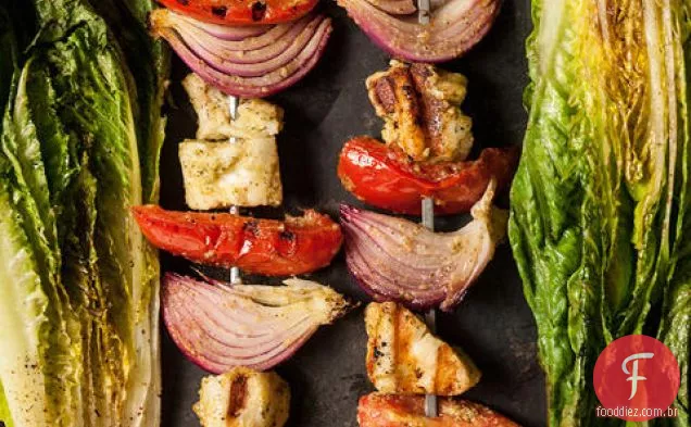 Salada Grega Grelhada