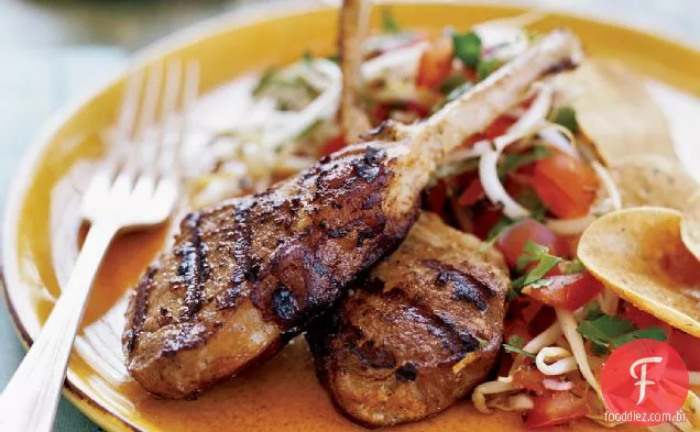 Costeletas De Cordeiro Tandoori Deliciosas