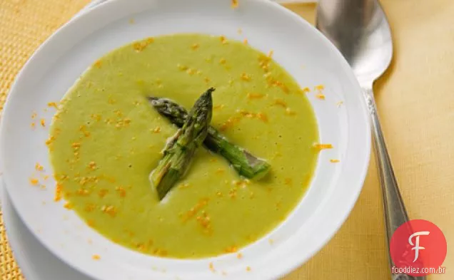 Sopa De Espargos Torrados