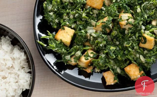 Saag com Tofu