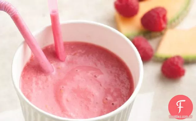 Smoothies De Melão-Framboesa