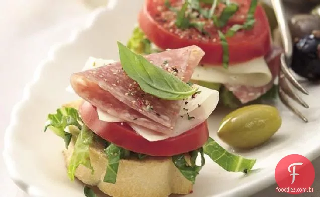 Genoa Salame Stacks