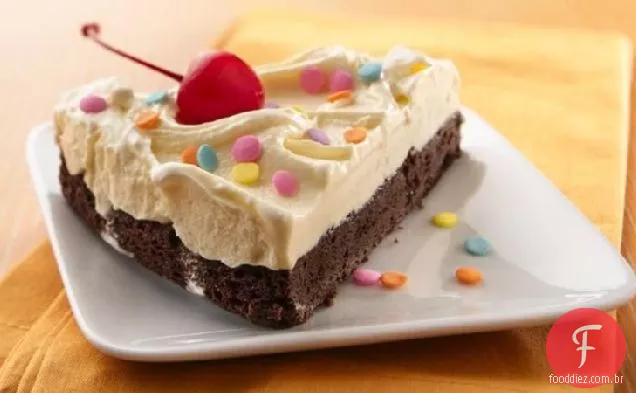 Brownie Ice Cream Torte