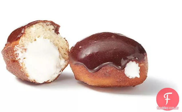 Sufganiyot (Donuts Hanukkah) com recheio de Marshmallow