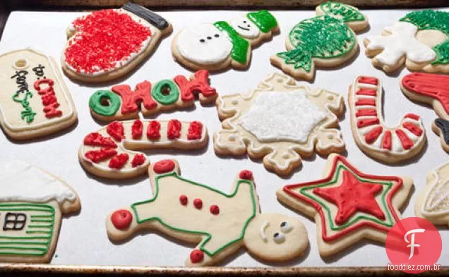 Biscoitos De Açúcar De Natal