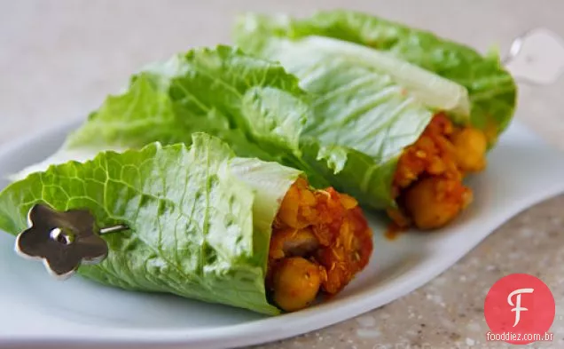 Grão de bico e Quinoa com curry ridiculamente fácil