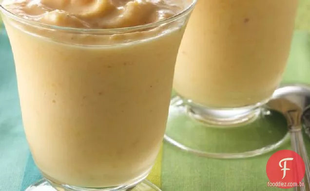 Smoothies Cremosos De Pêssego