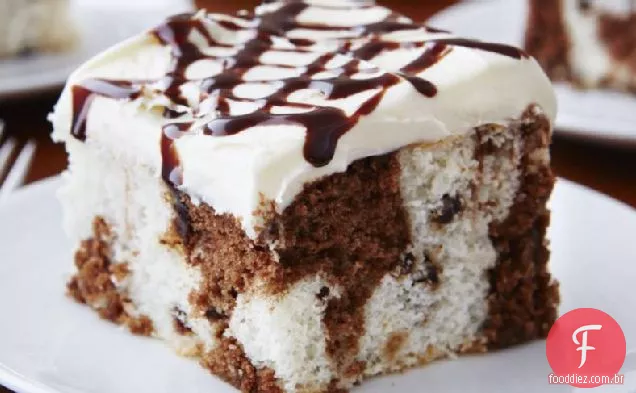 Chocolate Chip Marble Cake