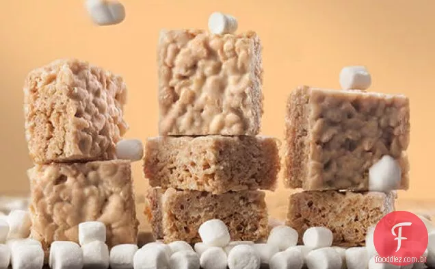 Guloseimas De Cereais De Arroz Russo Branco