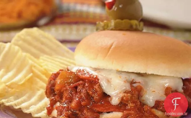 Slow-Cooker Pizza Joes