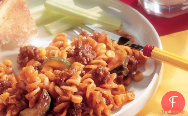Sloppy Joe Rotini (Goulash Macabro)