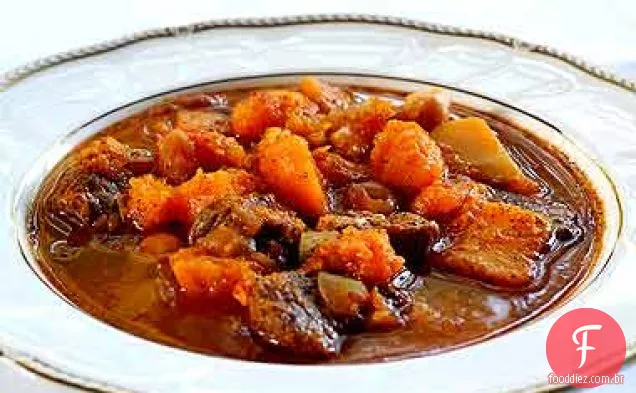 Ensopado De Cordeiro Picante Com Abóbora