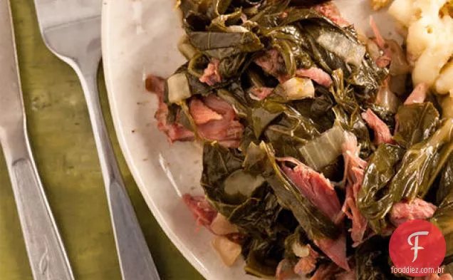 Fogão Lento Collard Greens