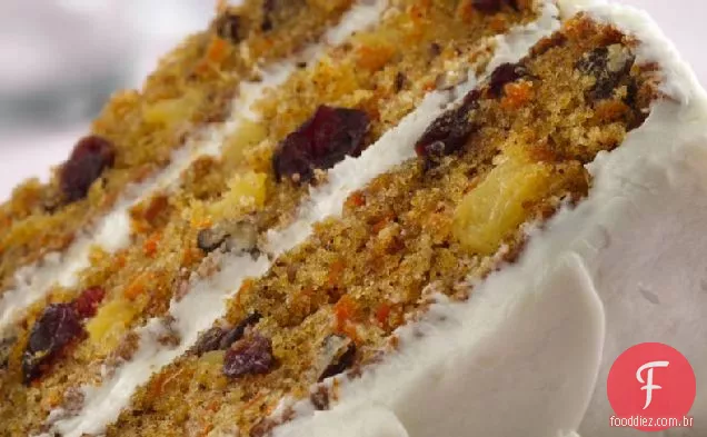Bolo De Cenoura E Cranberry