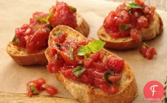 Bruschetta De Dez Minutos