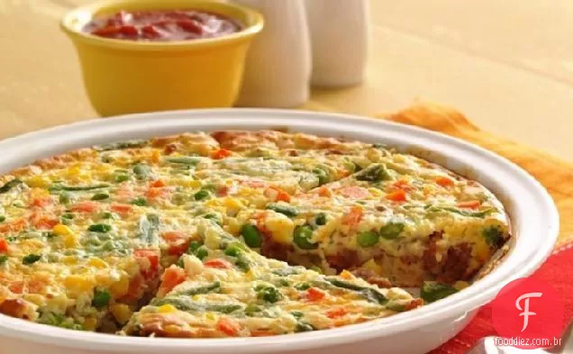 Torta De Salsicha Italiana Incrivelmente Fácil