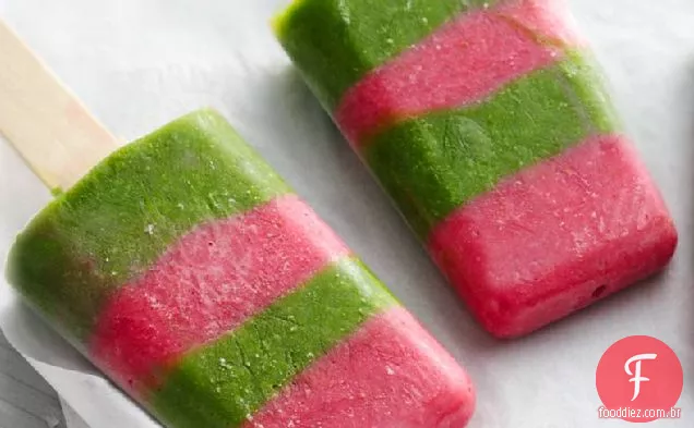 Smoothie Verde Morango Pops