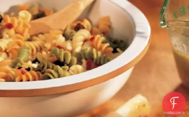 Salada Italiana De Massa Vegetal Grelhada