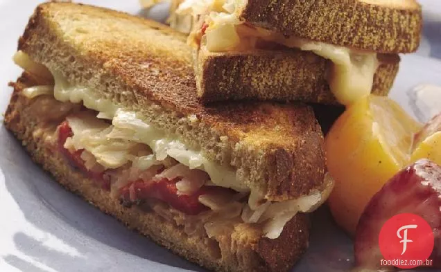 Sanduíches Vegetarianos Reuben