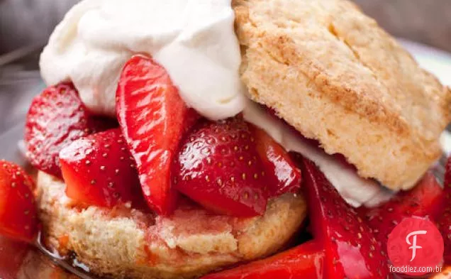 Bolo De Morango Clássico
