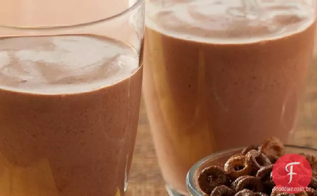 Chocolate Avelã Smoothies De Café Da Manhã