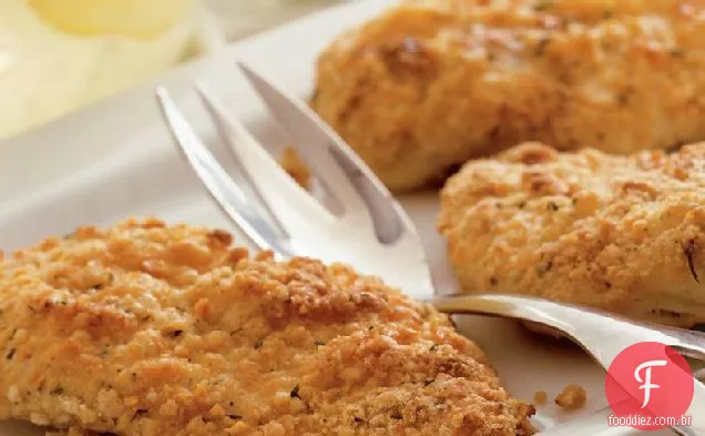 Frango De Piquenique Frito No Forno