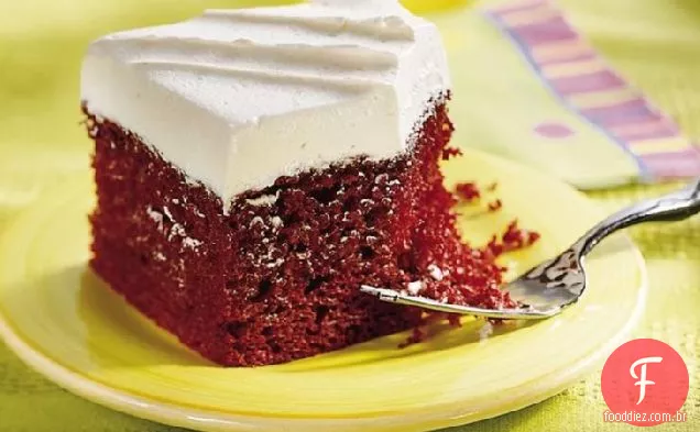 Bolo De Veludo Vermelho Fácil