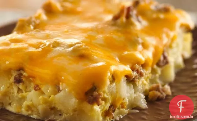 Overnight Tex-Mex Egg Bake